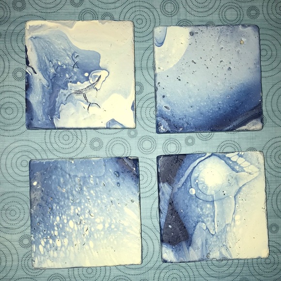 Hand Made Coasters set of 4
